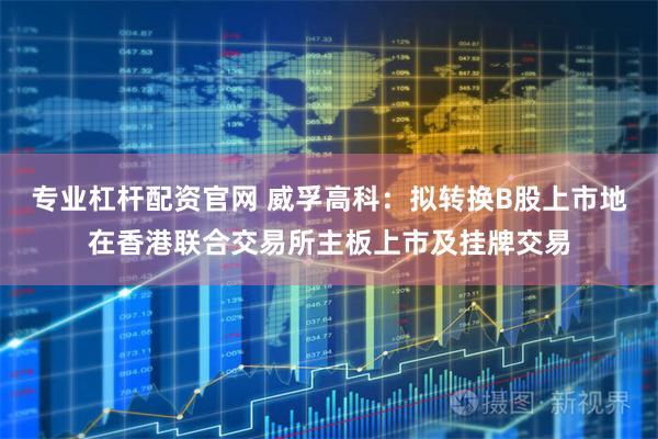 专业杠杆配资官网 威孚高科:拟转换B股上市地在香港联合交易所主板上市及挂牌交易