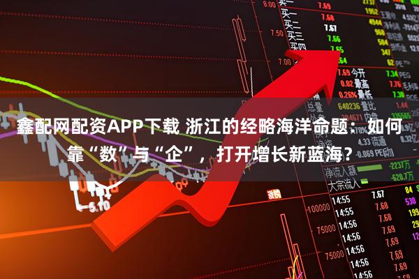 鑫配网配资APP下载 浙江的经略海洋命题：如何靠“数”与“企”，打开增长新蓝海？